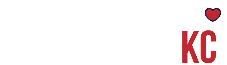 All Around KC logo in white