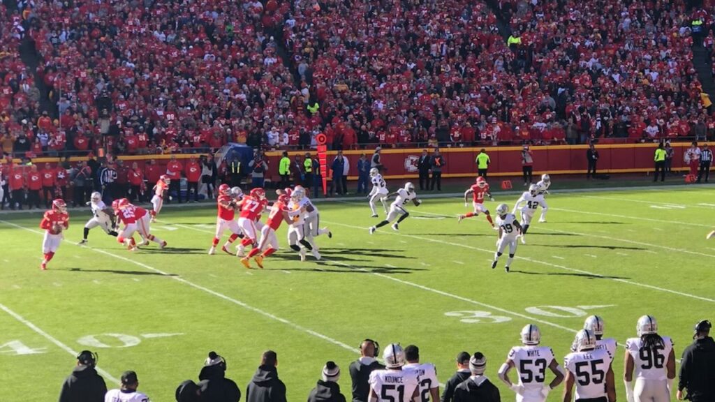 Las Vegas at Kansas City, 2021.